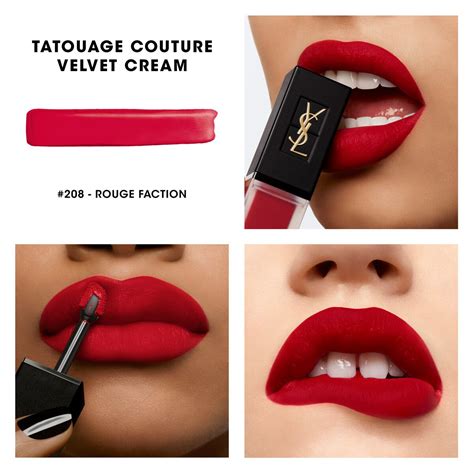 ysl 208|ysl beauty tatouage couture.